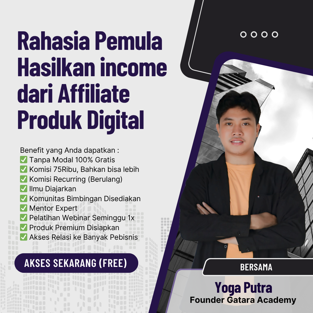 Visual Banner Komunitas Gatara Academy